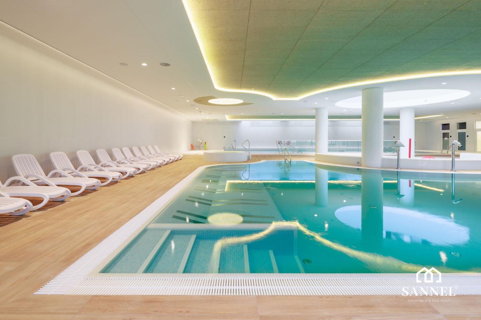 Apartament Baltic Blues Z Dostepem Do Basenow,Strefy Saun,Jacuzzi - Pinea Apartments Pobierowo - Sannel Apartments For Rent Екстер'єр фото